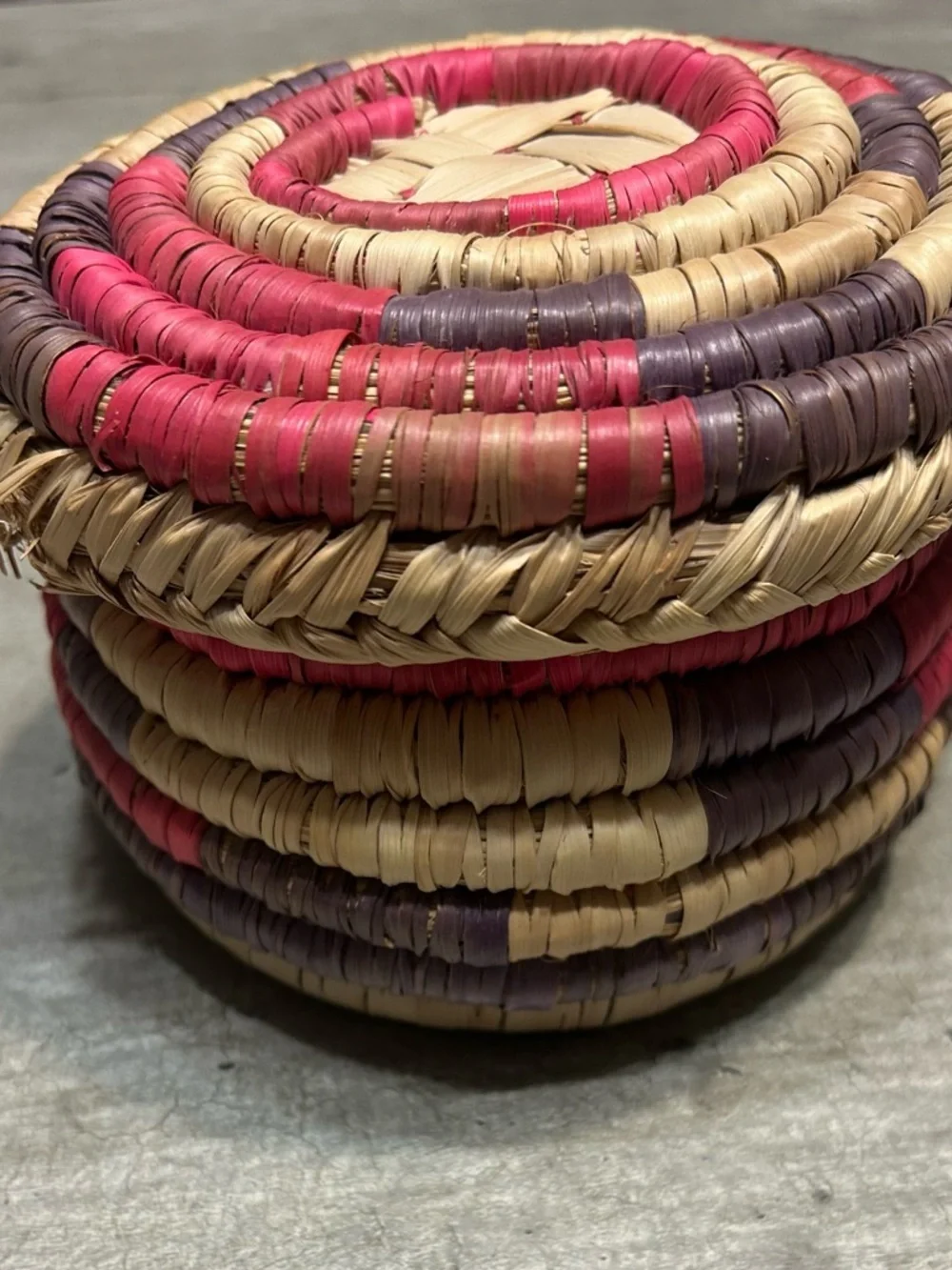 Charleston Basket With Lid So Cute Not one is the same Not One is Perfect